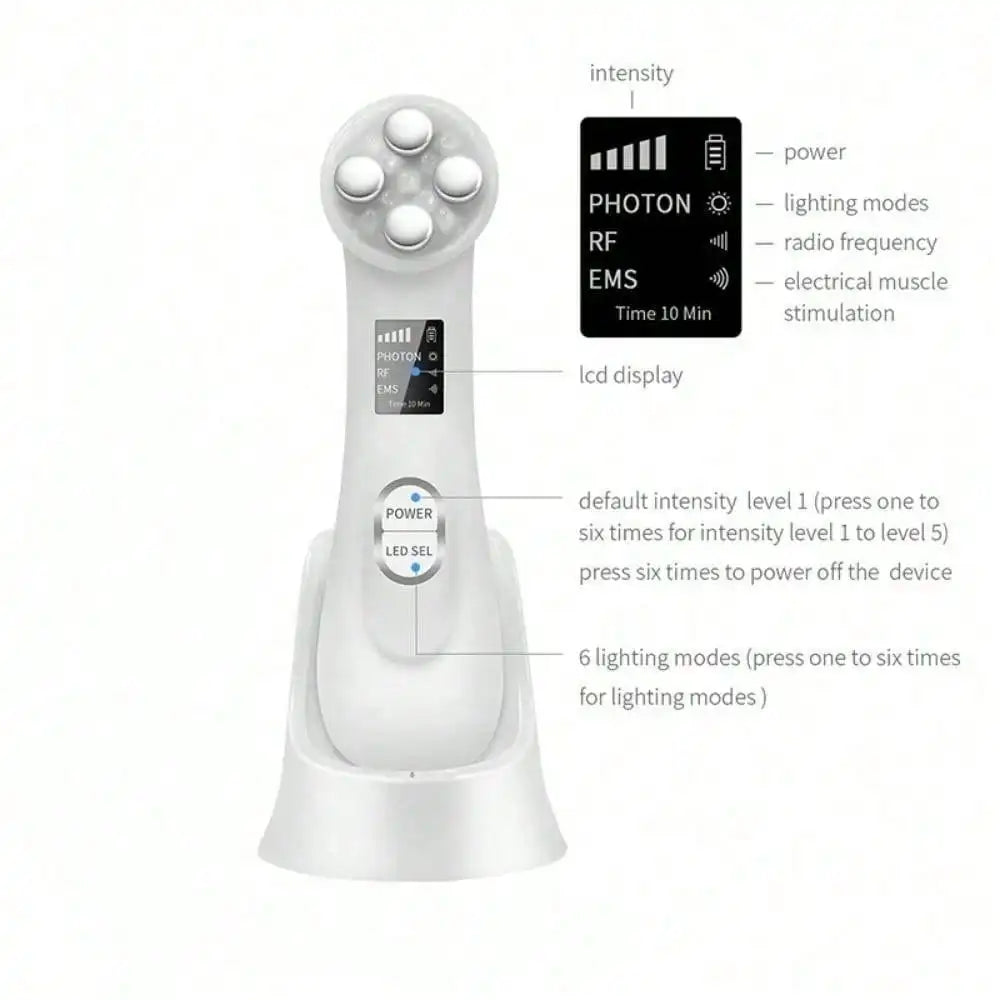 LumiGlow LED Photon Facial Rejuvenation Wand
