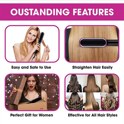 Velure Hair straightner & dryer  brush
