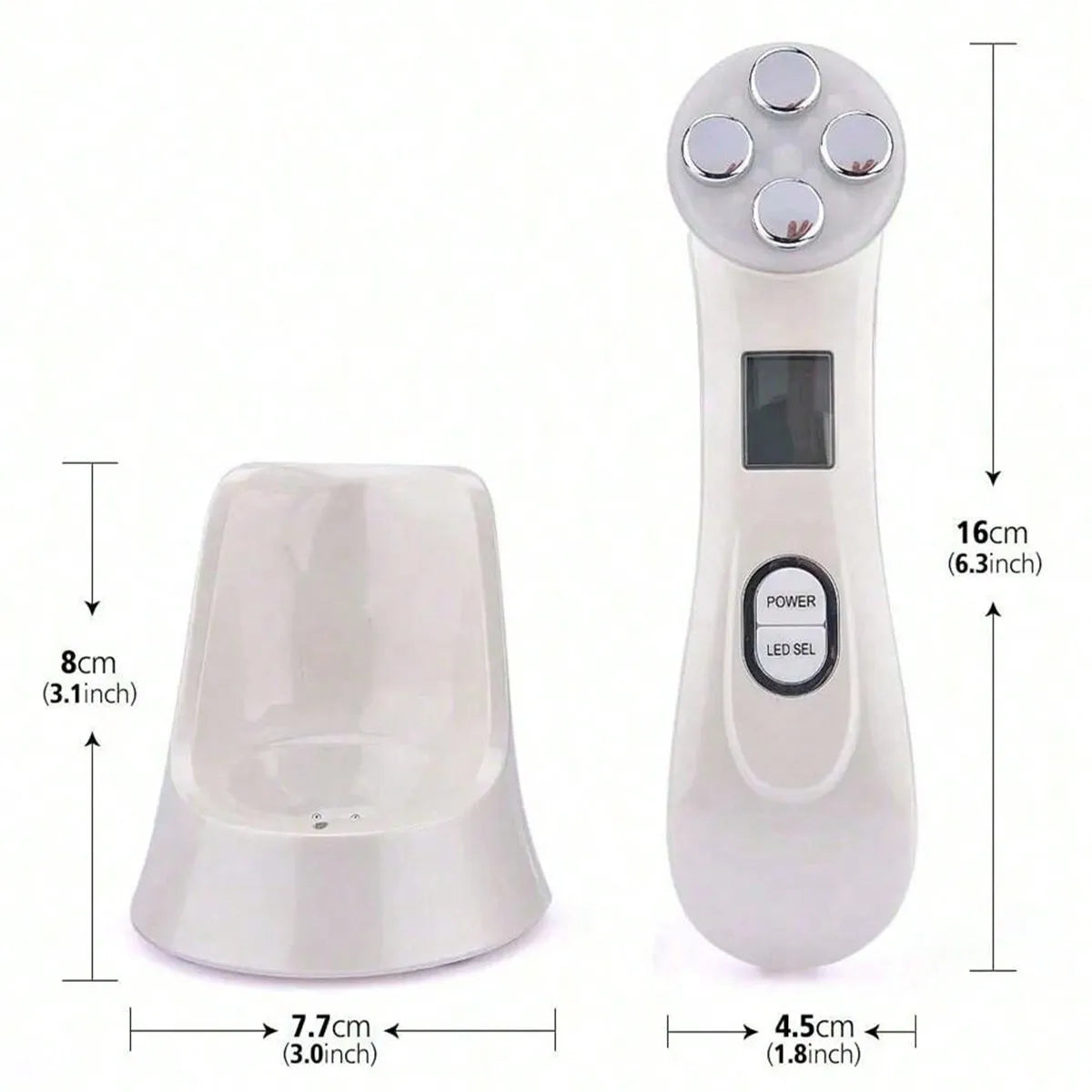 LumiGlow LED Photon Facial Rejuvenation Wand