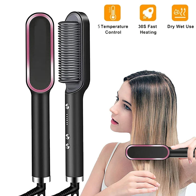 Velure Hair straightner & dryer  brush