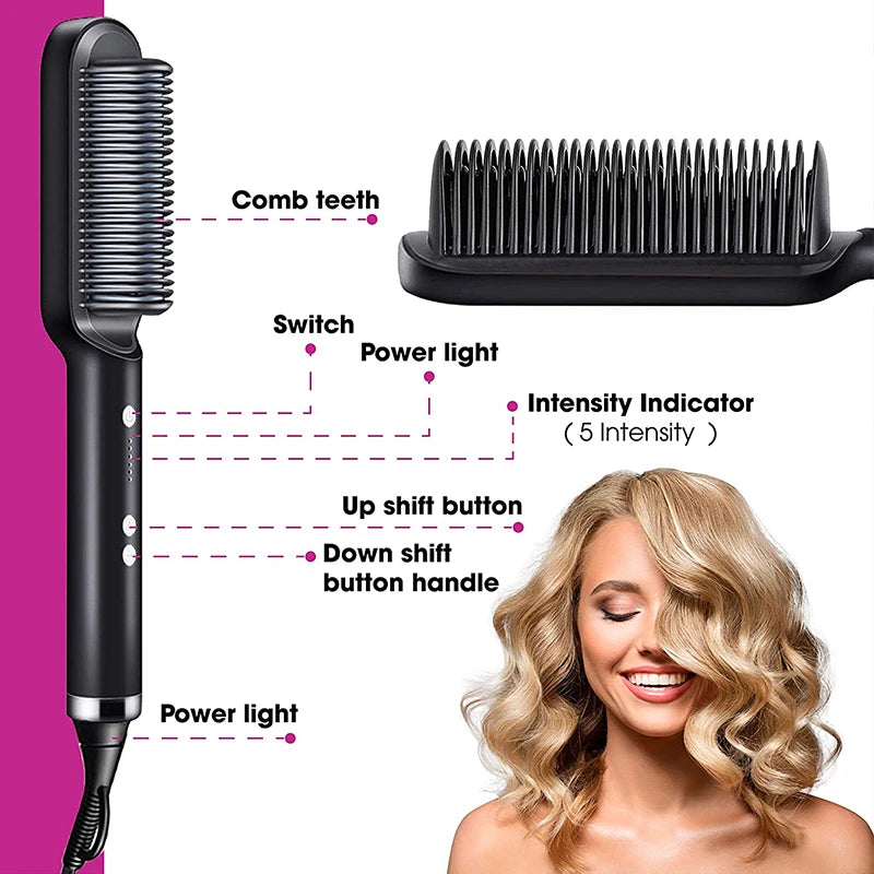 Velure Hair straightner & dryer  brush