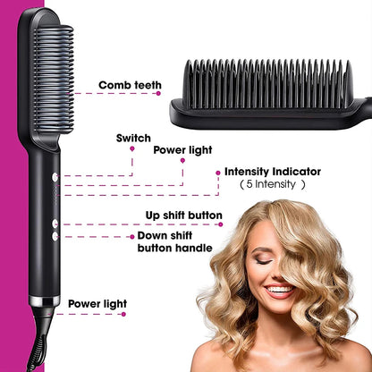 Velure Hair straightner & dryer  brush